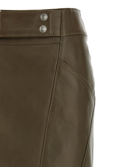 Nappa skirt Skirts