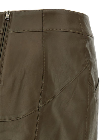 Nappa skirt Skirts