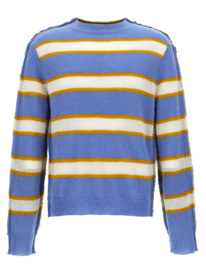 Contrast back sweater Sweater, cardigans