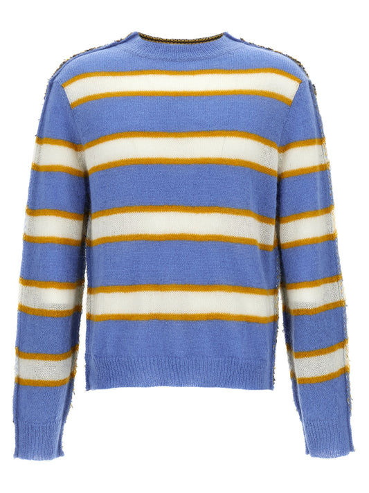 Contrast back sweater Sweater, cardigans