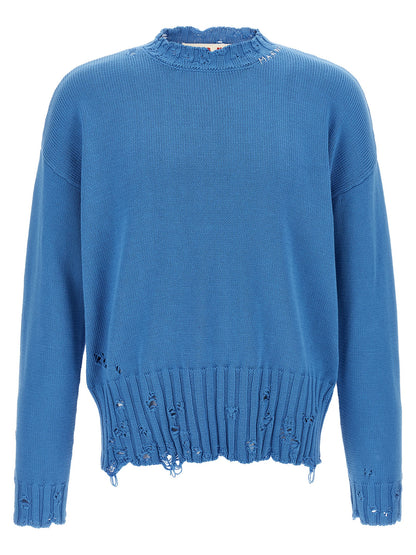 Destroyed effect sweater Sweater, cardigans