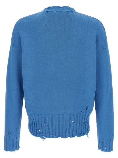 Destroyed effect sweater Sweater, cardigans