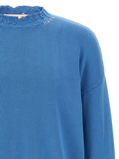 Destroyed effect sweater Sweater, cardigans