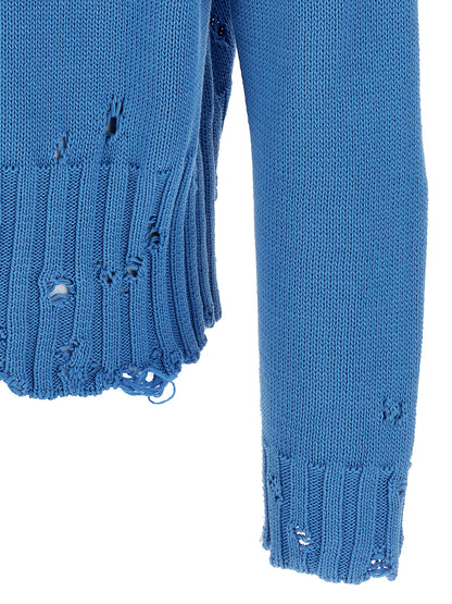 Destroyed effect sweater Sweater, cardigans