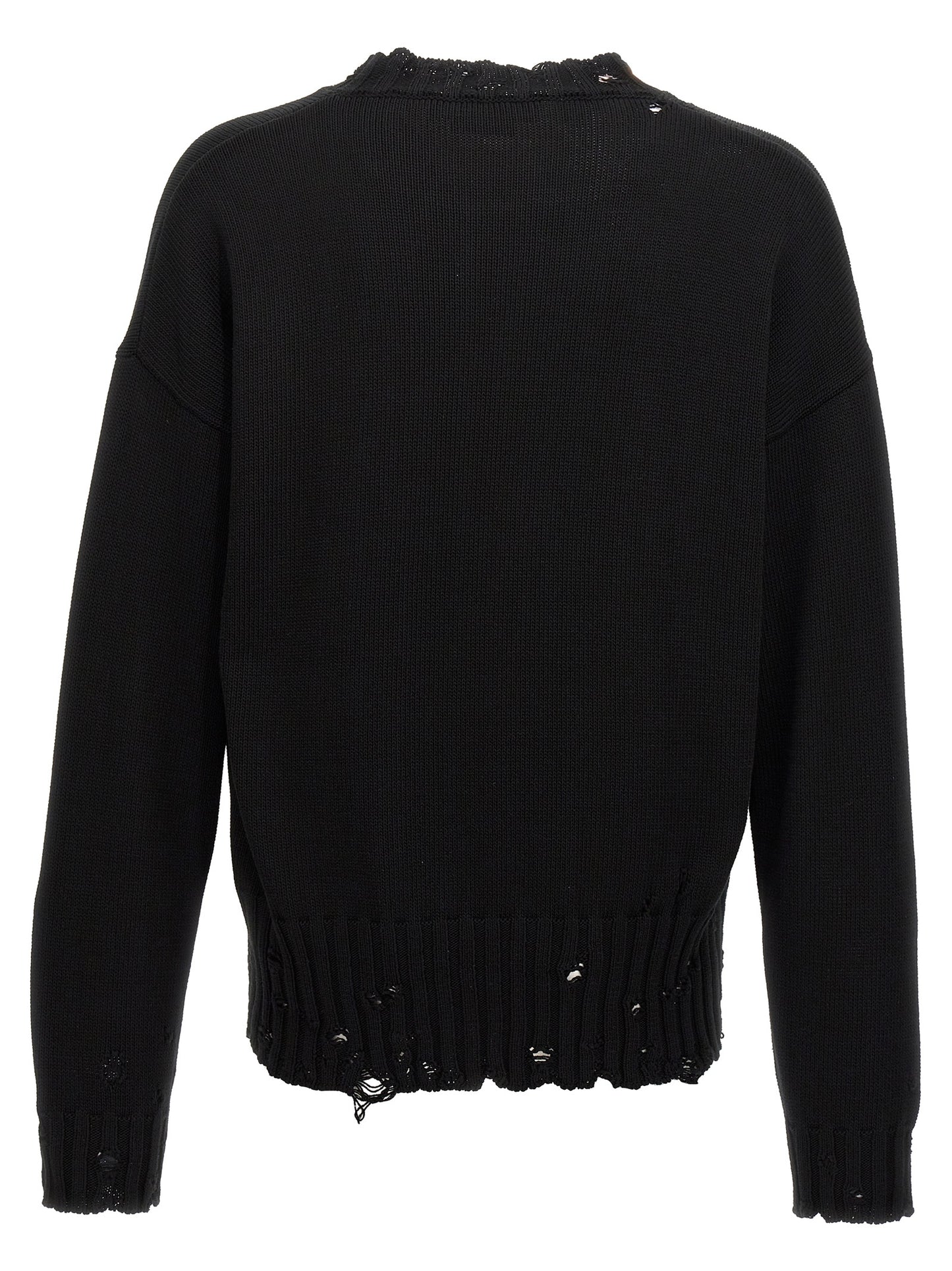 Destroyed effect sweater Sweater, cardigans