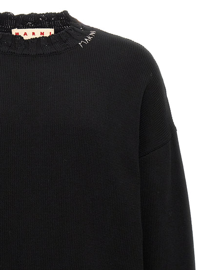 Destroyed effect sweater Sweater, cardigans