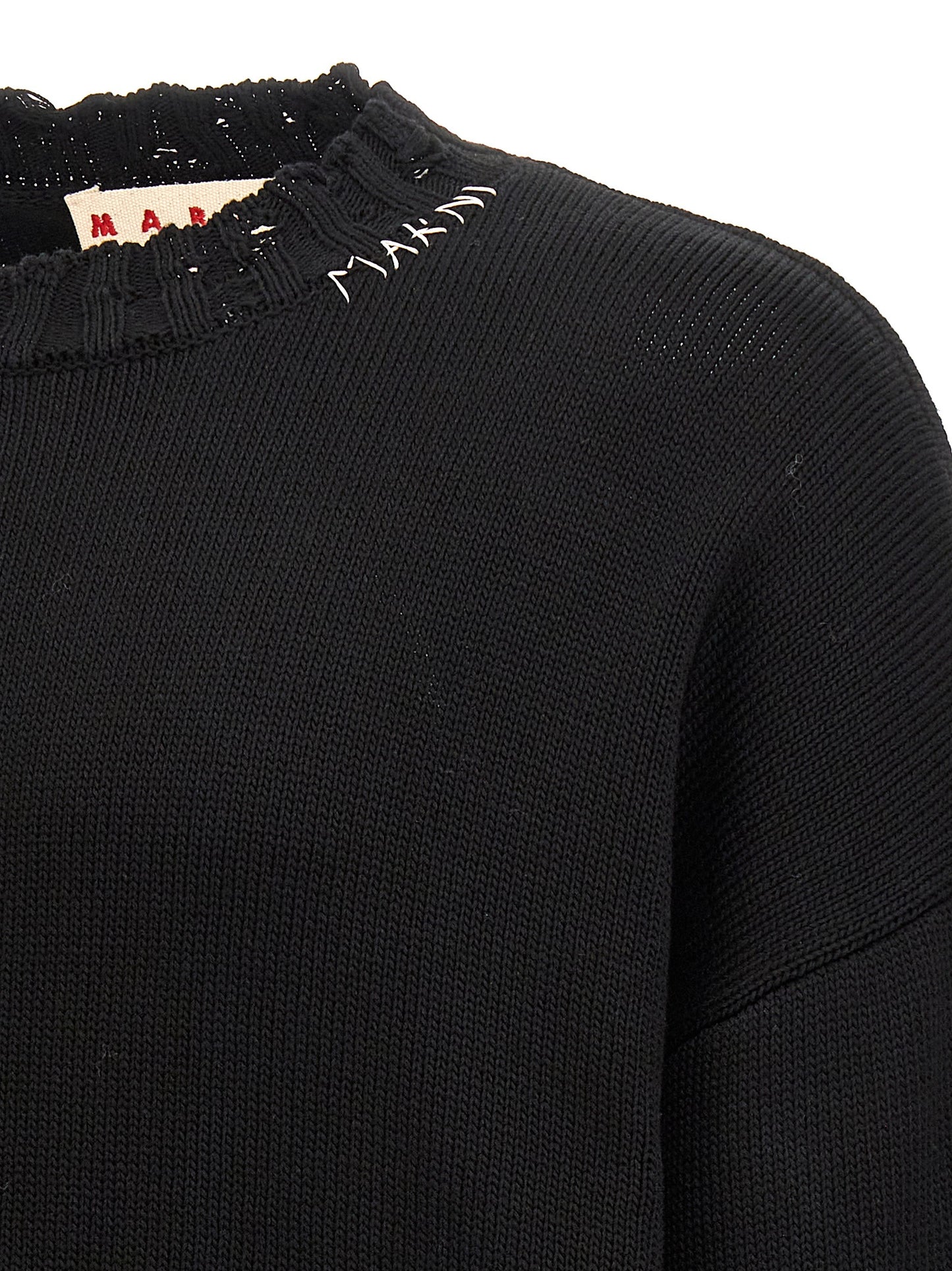Destroyed effect sweater Sweater, cardigans