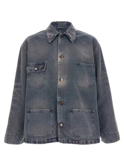 Blouson canvas distressed Piumini, Parka, Giacche casual
