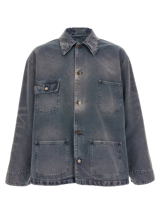 Blouson canvas distressed Piumini, Parka, Giacche casual