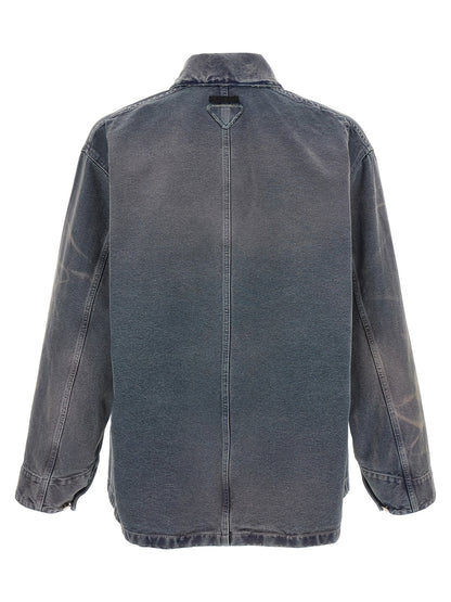 Blouson canvas distressed Piumini, Parka, Giacche casual