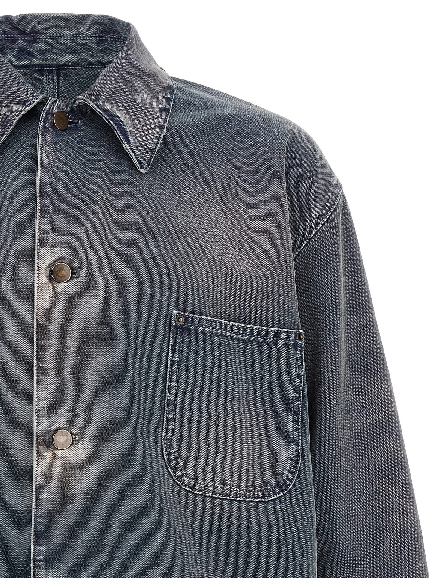 Blouson canvas distressed Piumini, Parka, Giacche casual