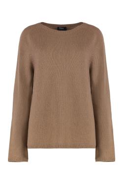 S MAX MARA Georg crew neck sweater in wool and cashmere