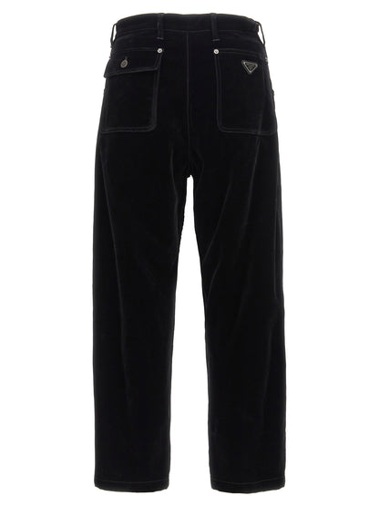 Velvet pants Pants
