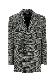 Balmain Prince of wales jacquard loose jacket