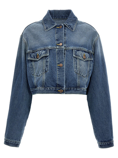 Denim jacket Piumini, Parka, Giacche casual