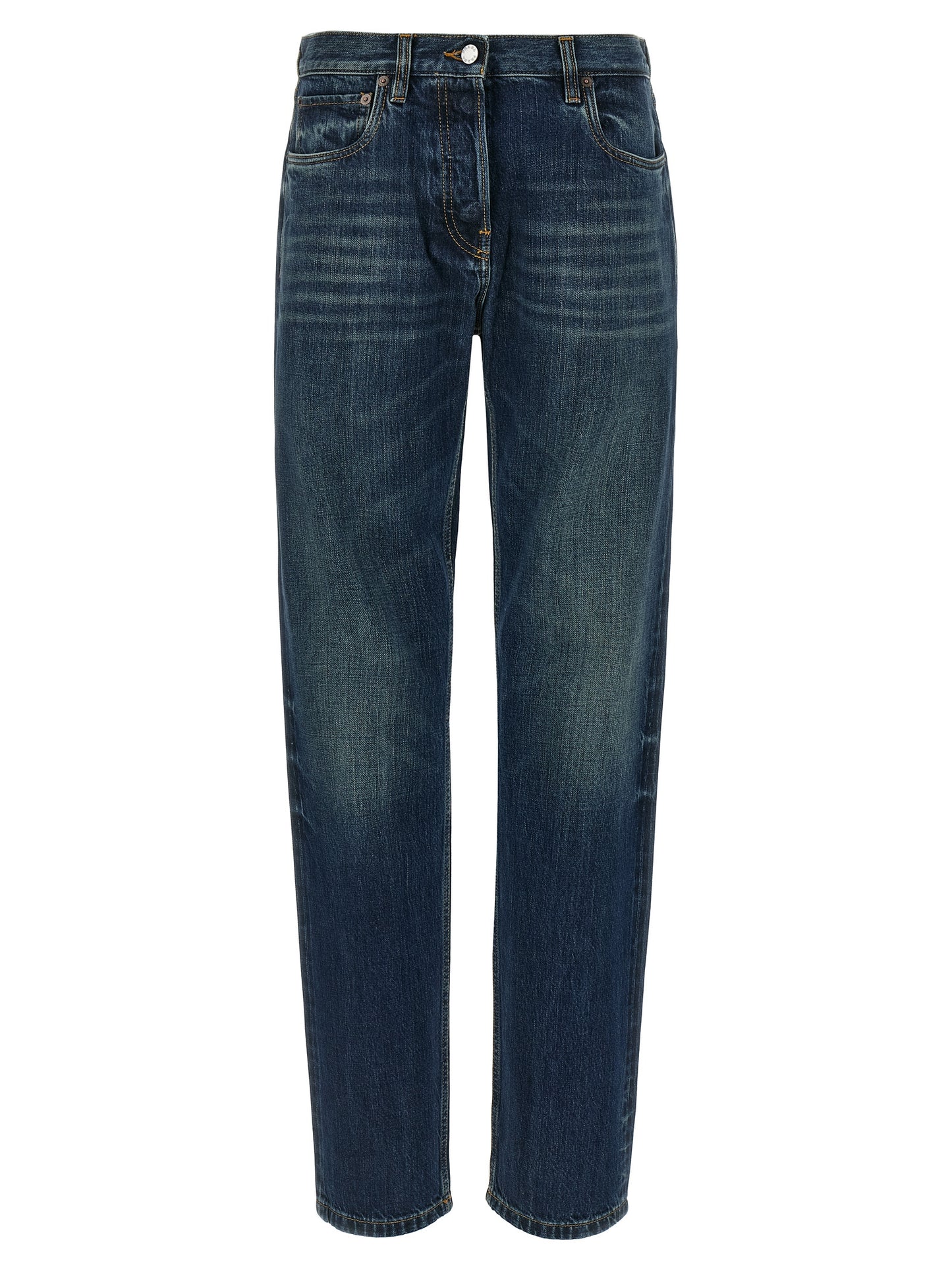 Trompe l'oeil heart jeans Jeans