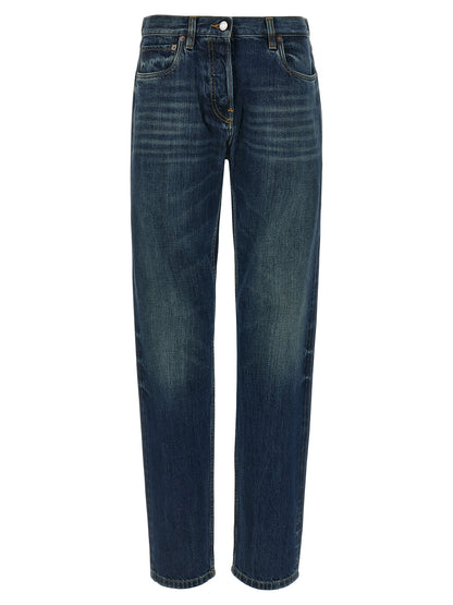Trompe l'oeil heart jeans Jeans