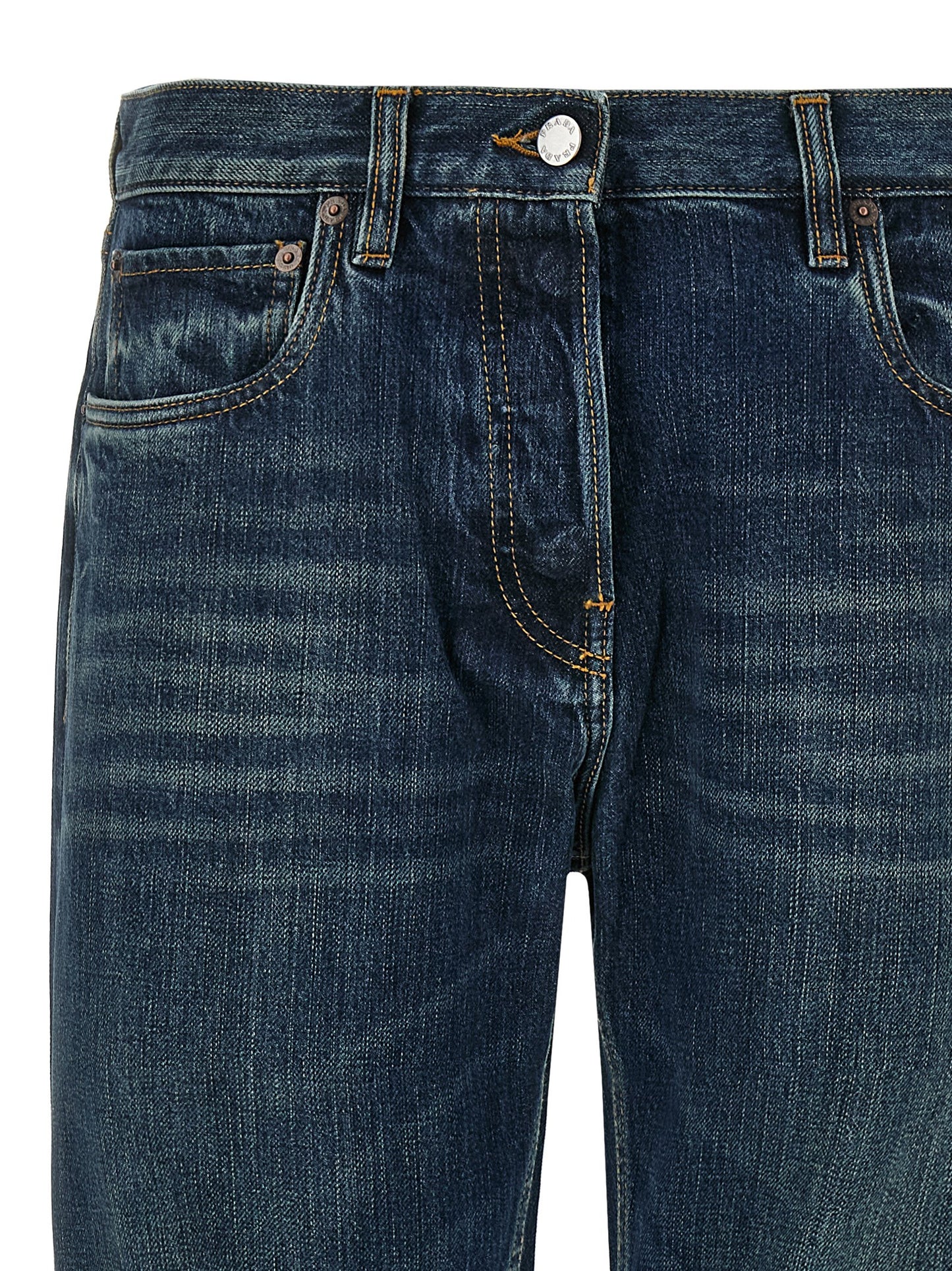 Trompe l'oeil heart jeans Jeans
