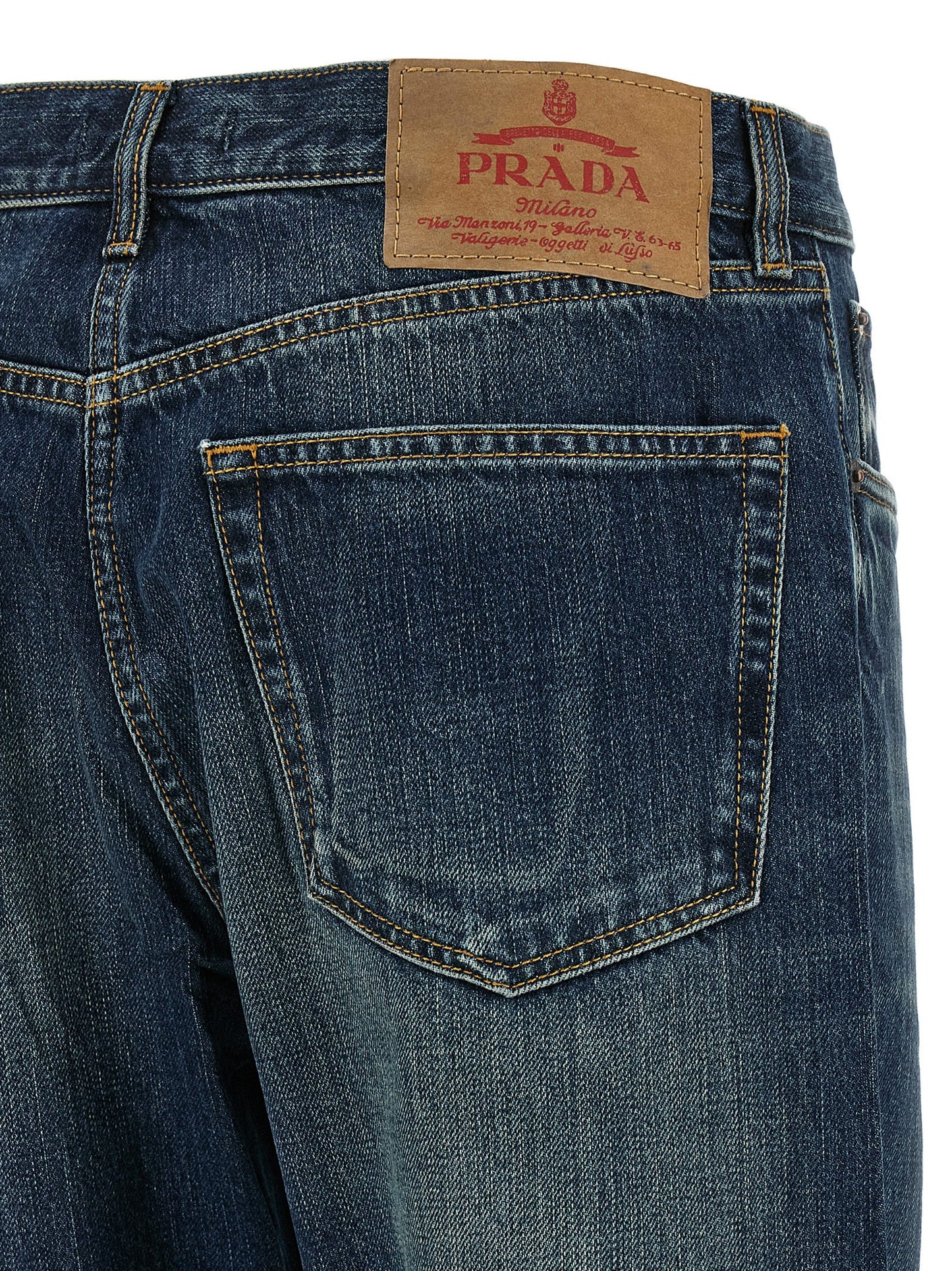 Trompe l'oeil heart jeans Jeans