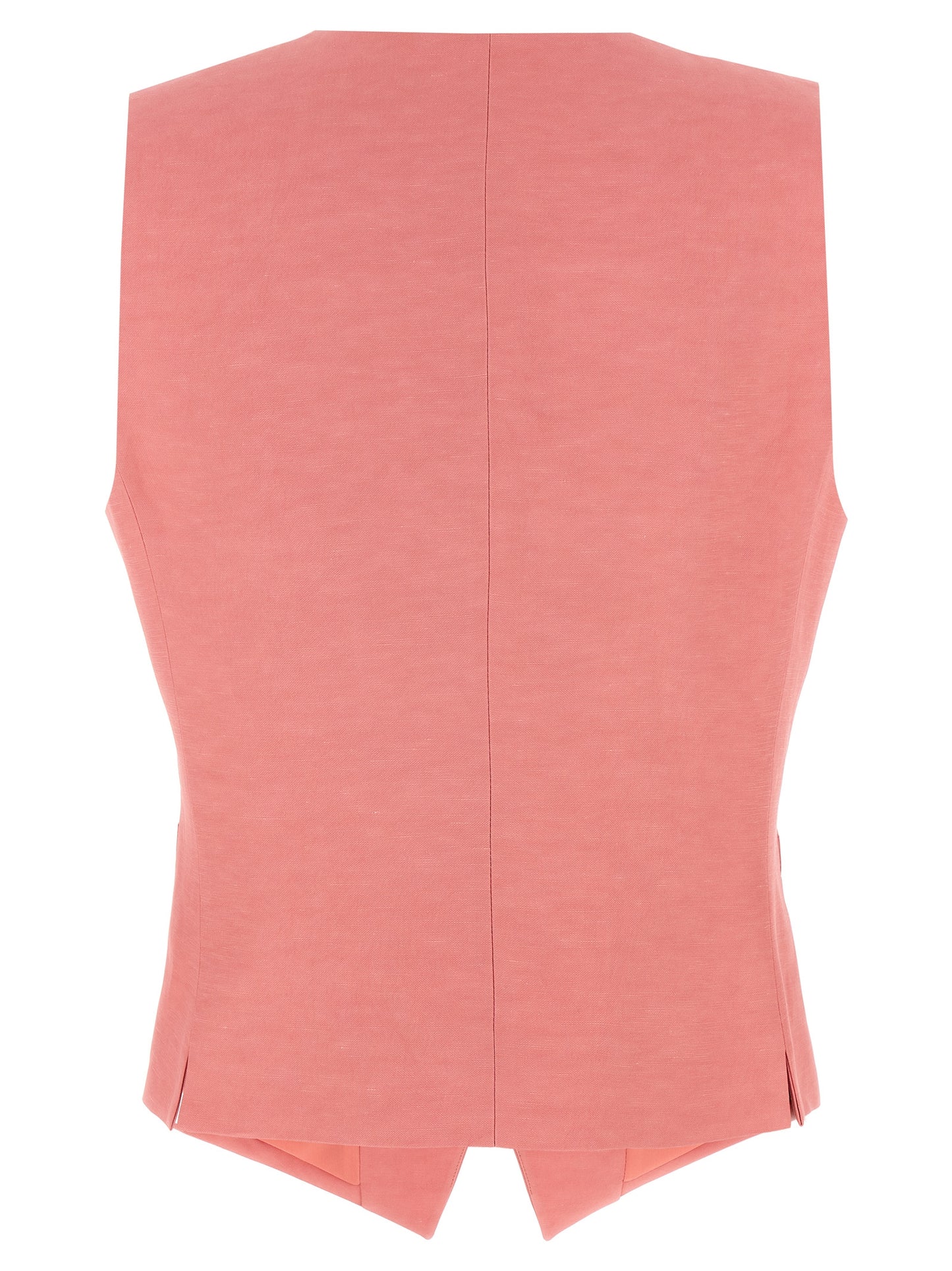 Linen viscose vest Gilet