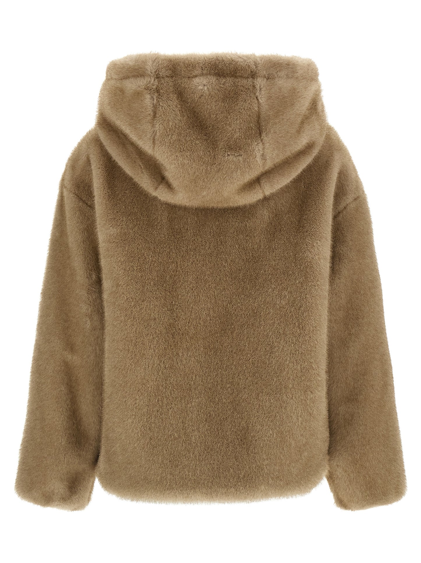 Eco fur hooded Fur
