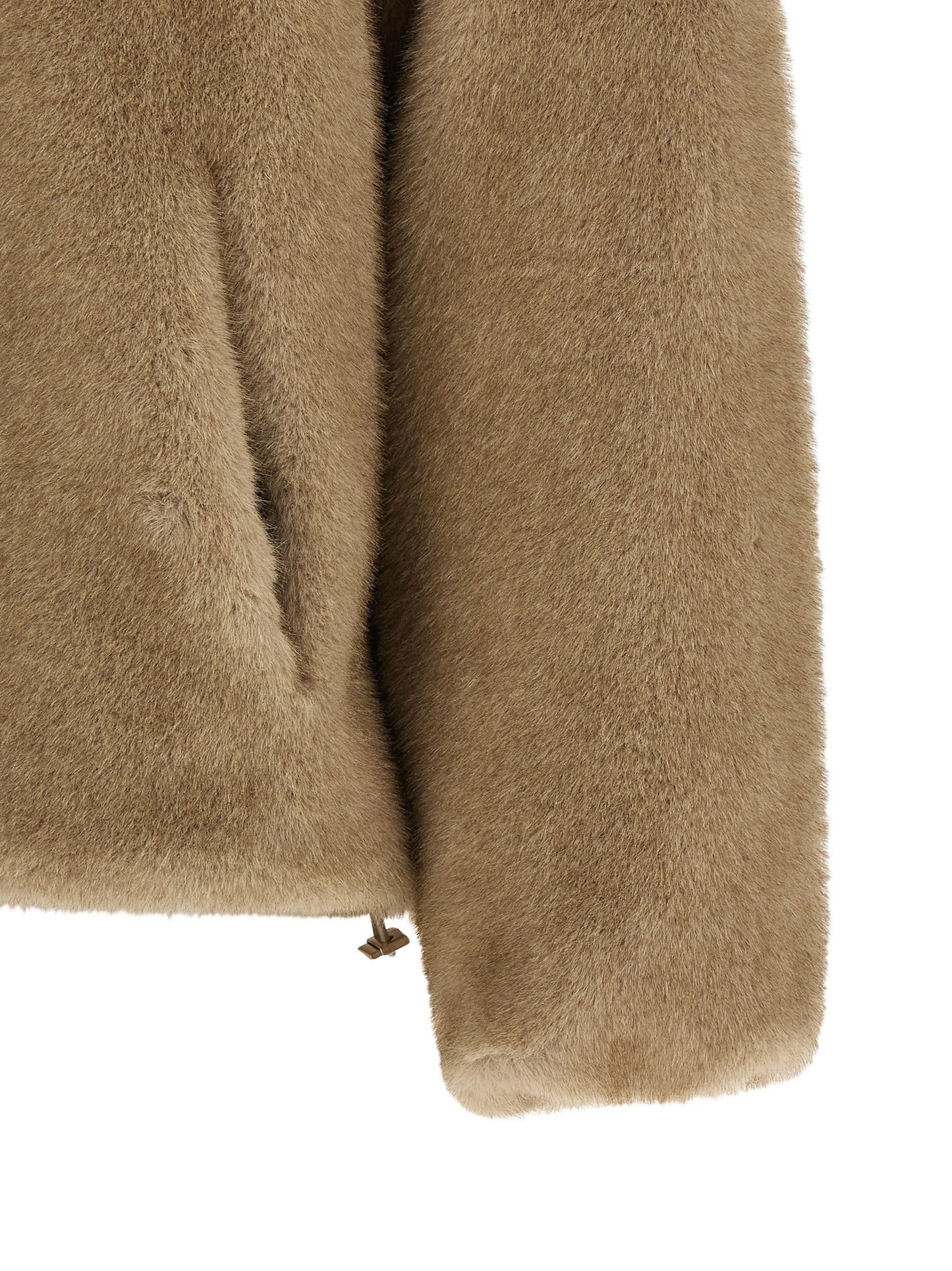 Eco fur hooded Fur