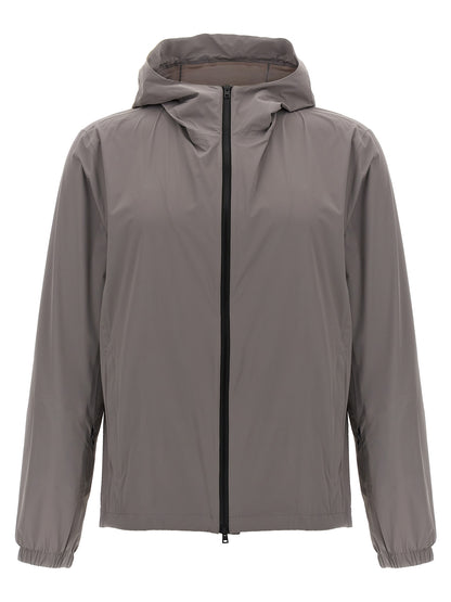 Hooded jacket Down jacket, Parka, Casual jackets