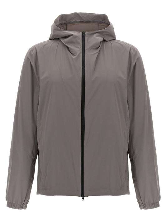 Hooded jacket Down jacket, Parka, Casual jackets