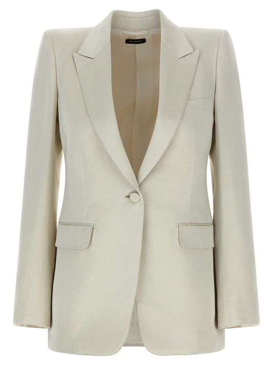 Duchesse single-breasted blazer Blazer, suits
