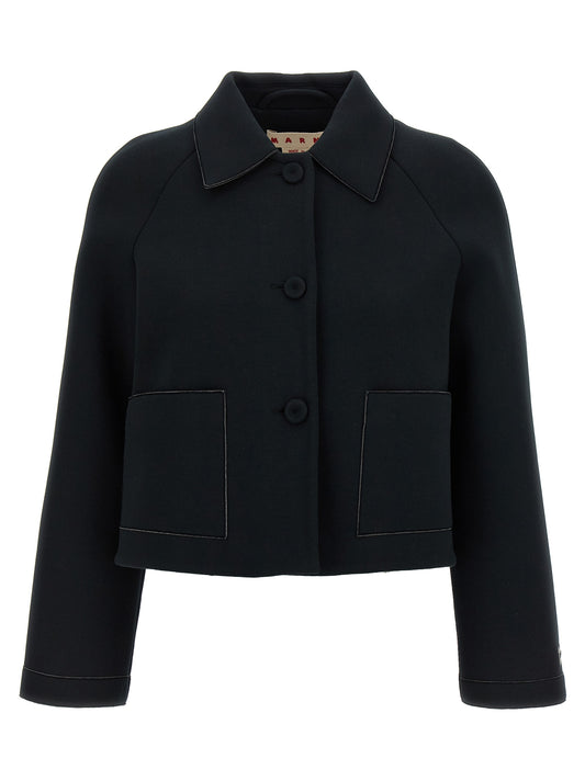 Jersey jacket Down jacket, Parka, Casual jackets