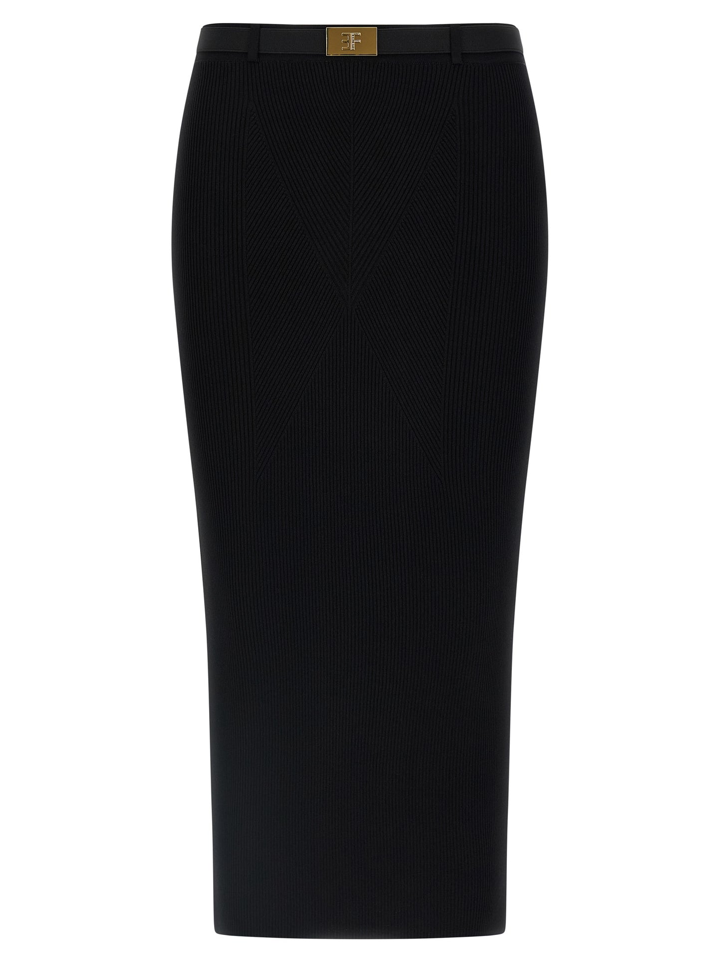 Ribbed knit skirt Skirts