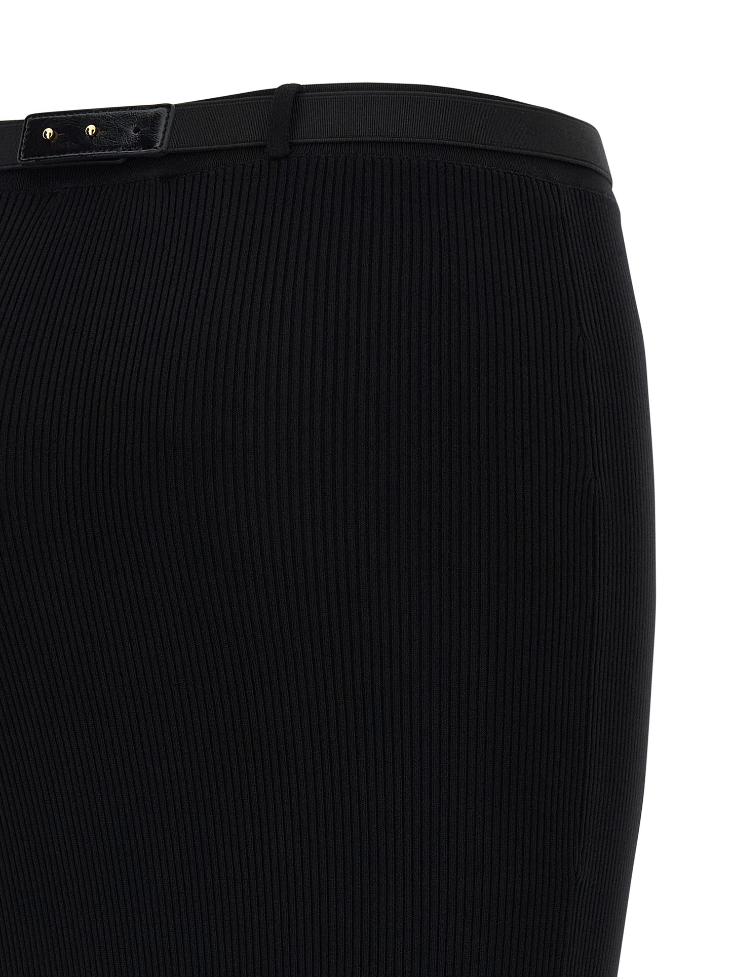 Ribbed knit skirt Skirts