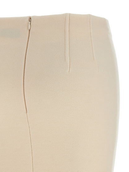 Fabric stitch wool skirt Skirts