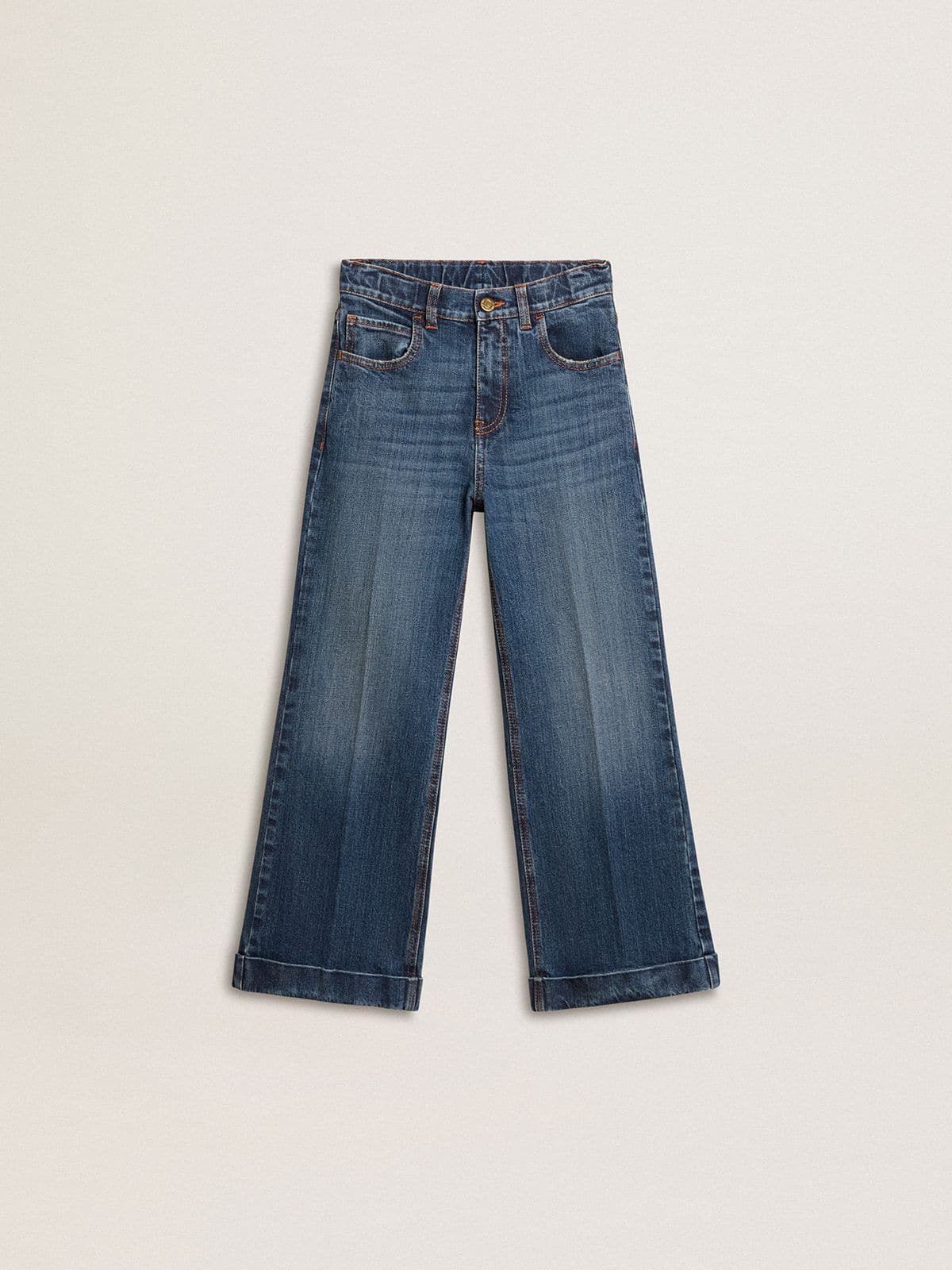 Golden Goose Kids Journey girl's bootcut me