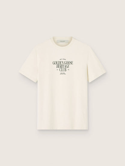 Golden Goose Deluxe Brand Journey m's t-shirt regular gauze cotton