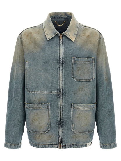 'Mackenzie' denim jacket Casual jackets, parka