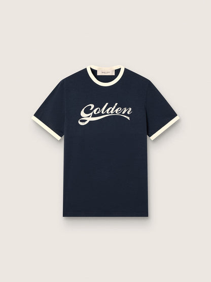 Golden Goose Deluxe Brand Journey m's garment dyed slim t-shirt knitted