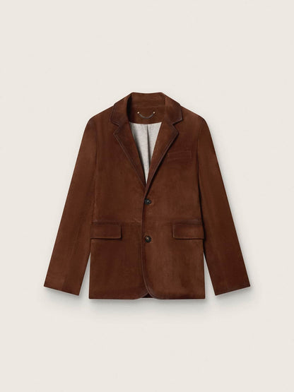 Golden Goose Deluxe Brand Journey m's leather jacket robyn waxed suede