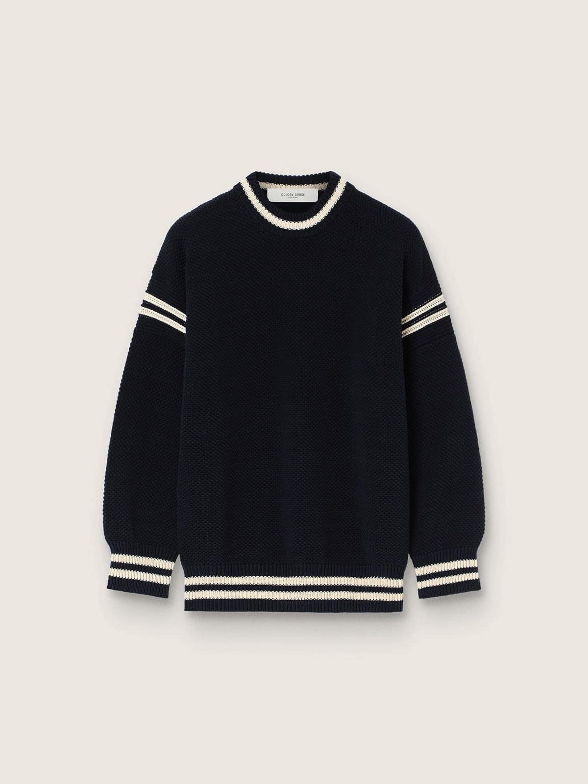 Golden Goose Deluxe Brand Journey m's knit crewneck reynard cotton