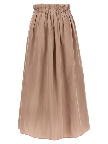 New Techno taffeta skirt Skirts