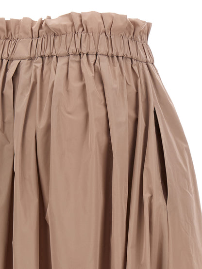 New Techno taffeta skirt Skirts