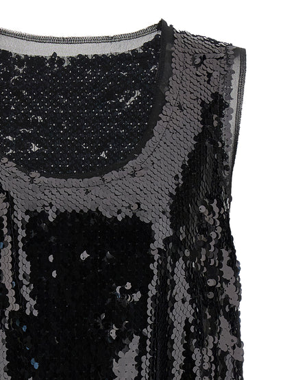 Sequin top Tops