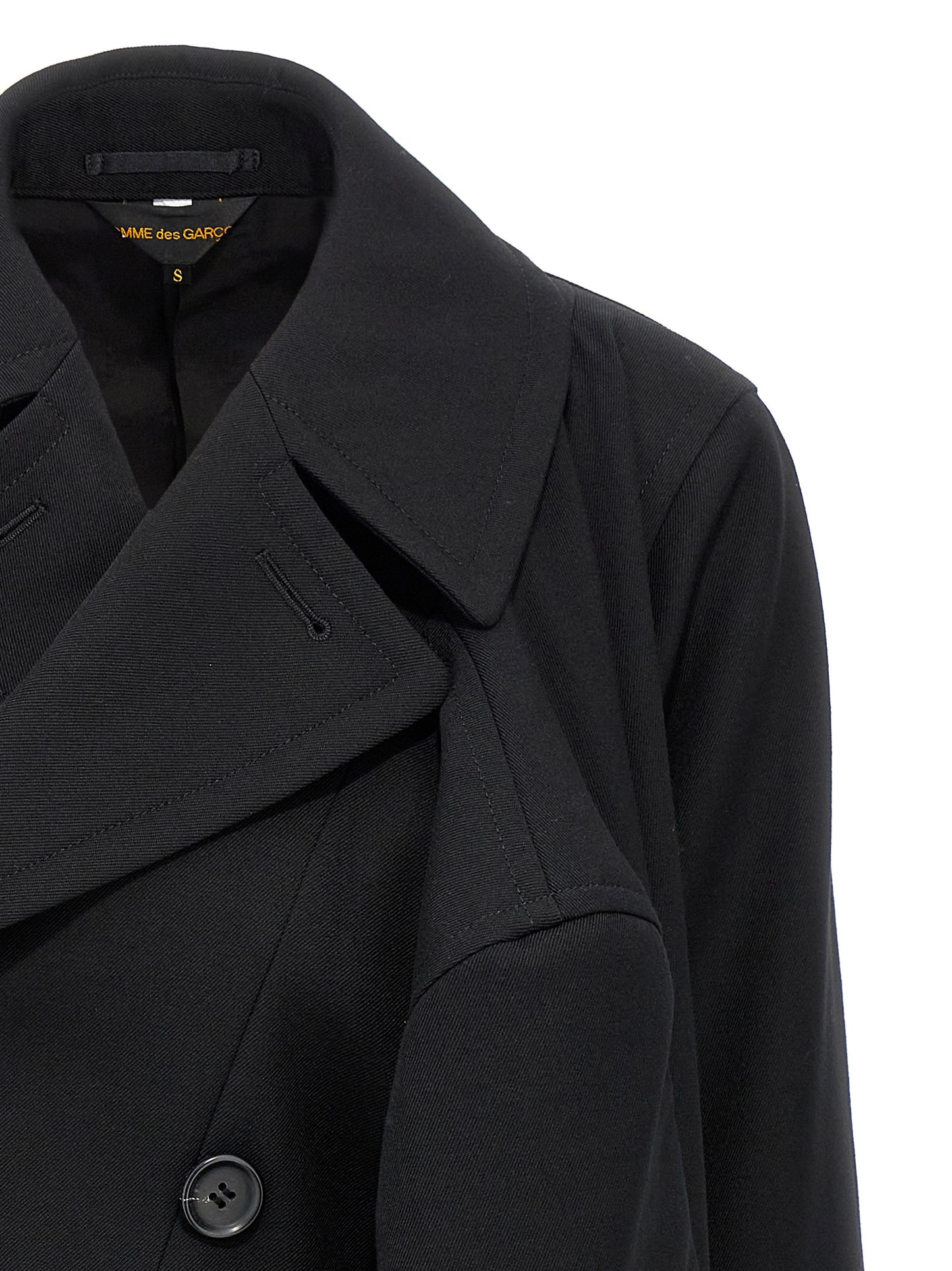 Double-breasted coat 4 sleeves Coats, trench coats