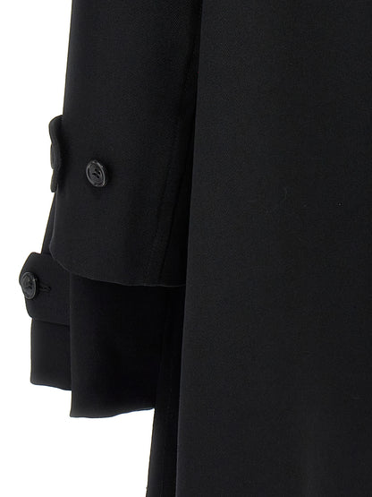 Double-breasted coat 4 sleeves Coats, trench coats
