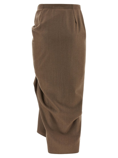 Pinstripe skirt Skirts