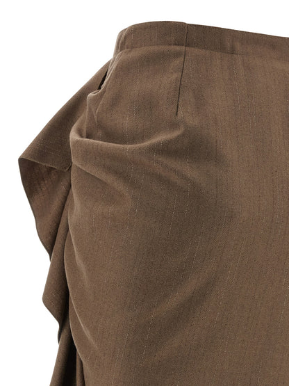 Pinstripe skirt Skirts