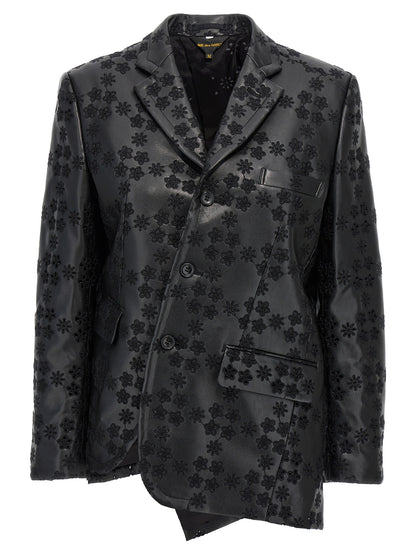 Embroidery single-breasted blazer Blazer, suits