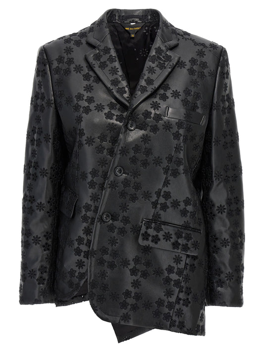Embroidery single-breasted blazer Blazer, suits