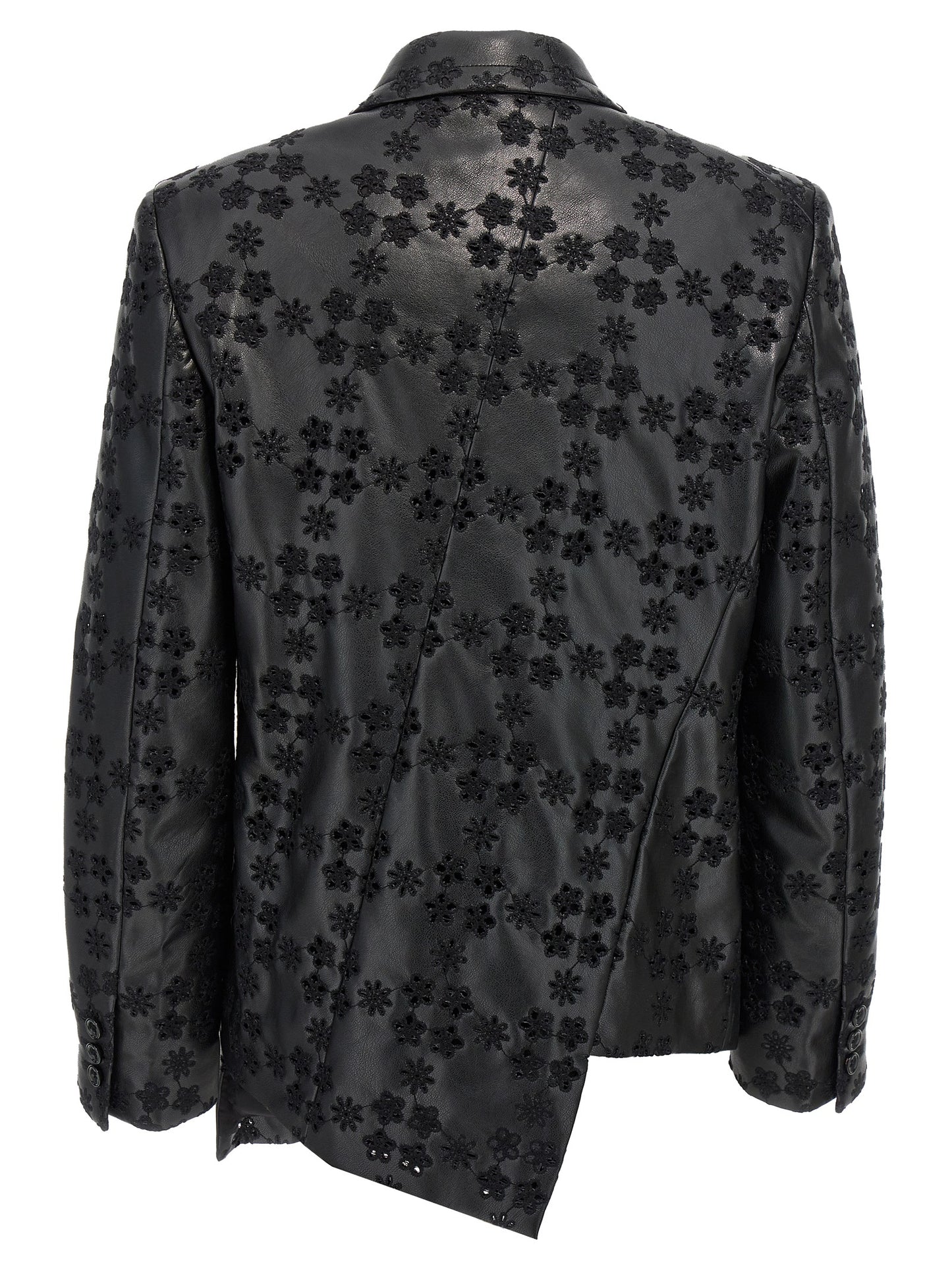 Embroidery single-breasted blazer Blazer, suits
