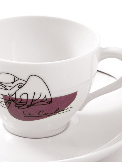 'Service Prunier’ coffee set for two Tea and coffee